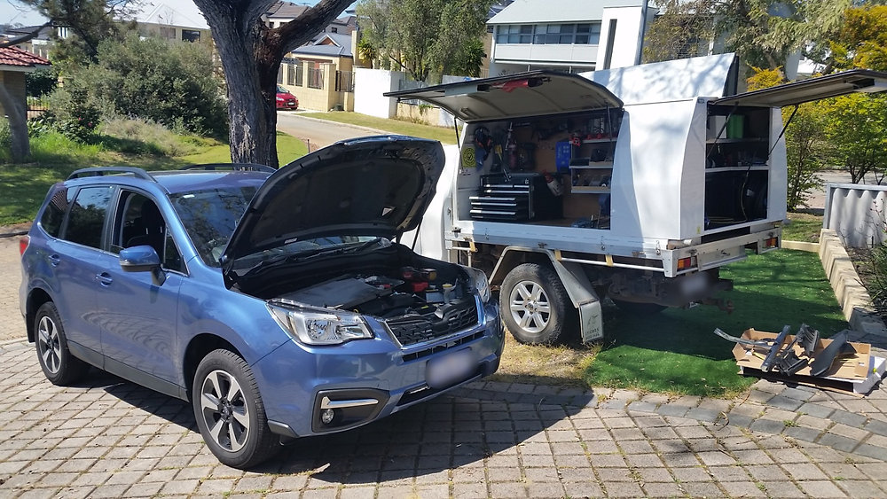 Subaru Forester Condenser Replacement