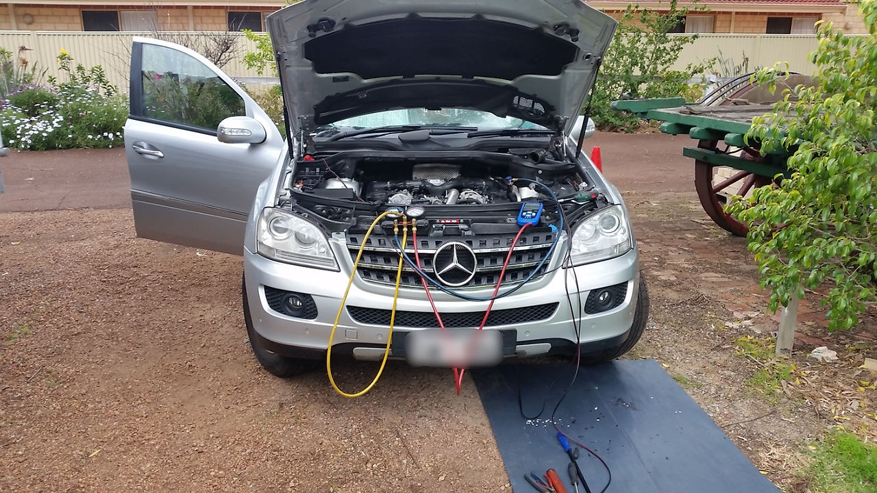 Mercedes ML320 Aircon Repair | Atmechanical | Perth, WA